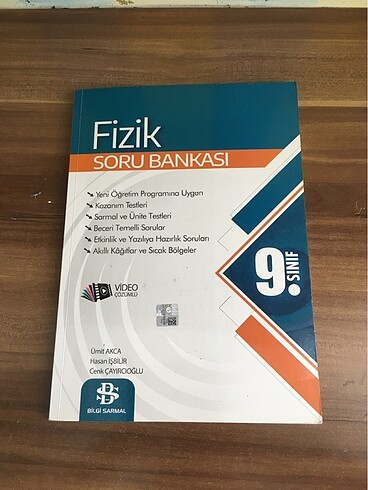 bilgi sarmal 9.sınıf fizik test kitabı