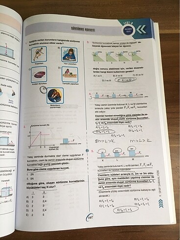 Beden bilgi sarmal 9.sınıf fizik test kitabı