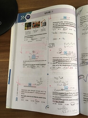 bilgi sarmal 9.sınıf fizik test kitabı - Görsel 7