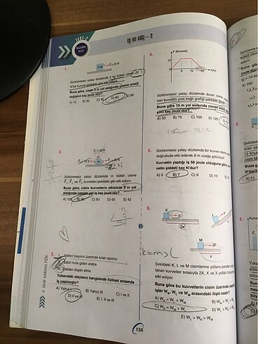 bilgi sarmal 9.sınıf fizik test kitabı - Görsel 9