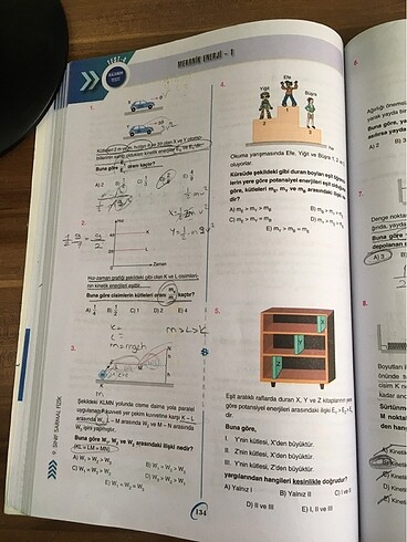 bilgi sarmal 9.sınıf fizik test kitabı - Görsel 12