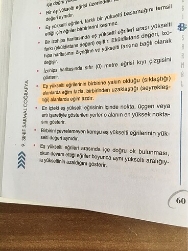 Beden bilgi sarmal 9.sınıf coğrafya test kitabı