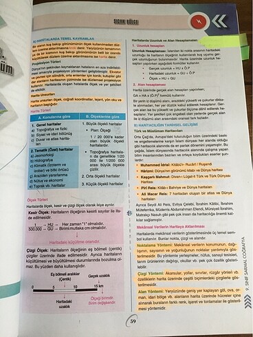 bilgi sarmal 9.sınıf coğrafya test kitabı