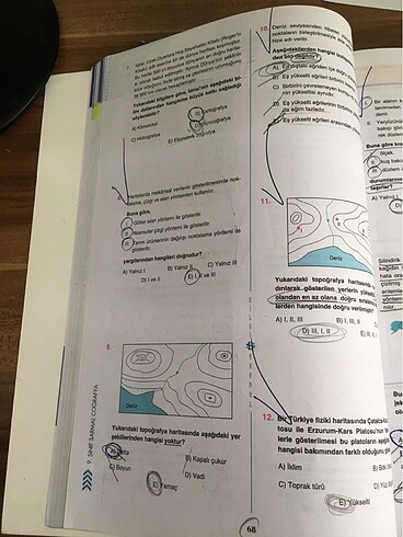 bilgi sarmal 9.sınıf coğrafya test kitabı - Görsel 11