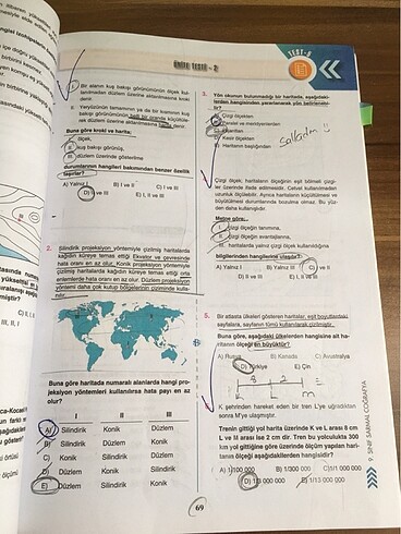 bilgi sarmal 9.sınıf coğrafya test kitabı - Görsel 12