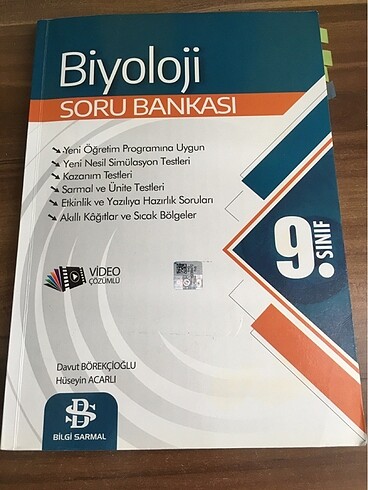 bilgi sarmal 9.sınıf biyoloji test kitabı