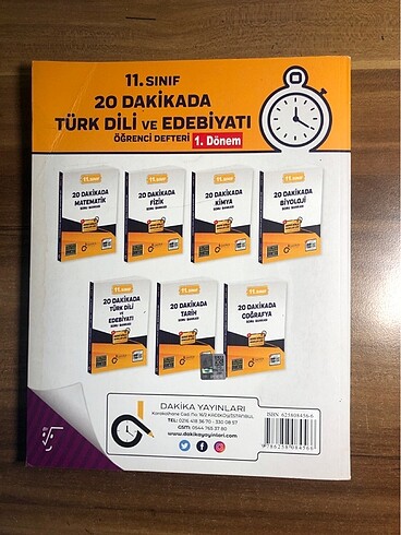 11.sınıf edebiyat dakika yayınları - Görsel 2