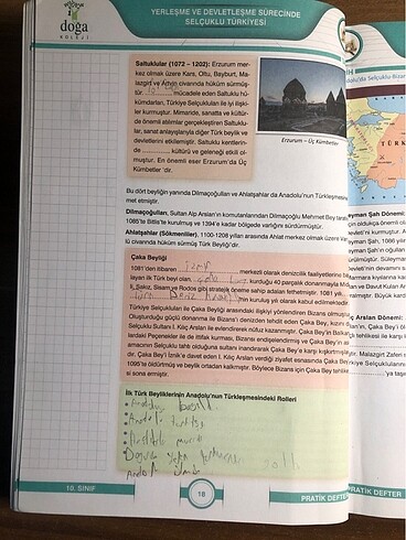 10.sınıf tarih doğa koleji konu anlatımlı - Görsel 4