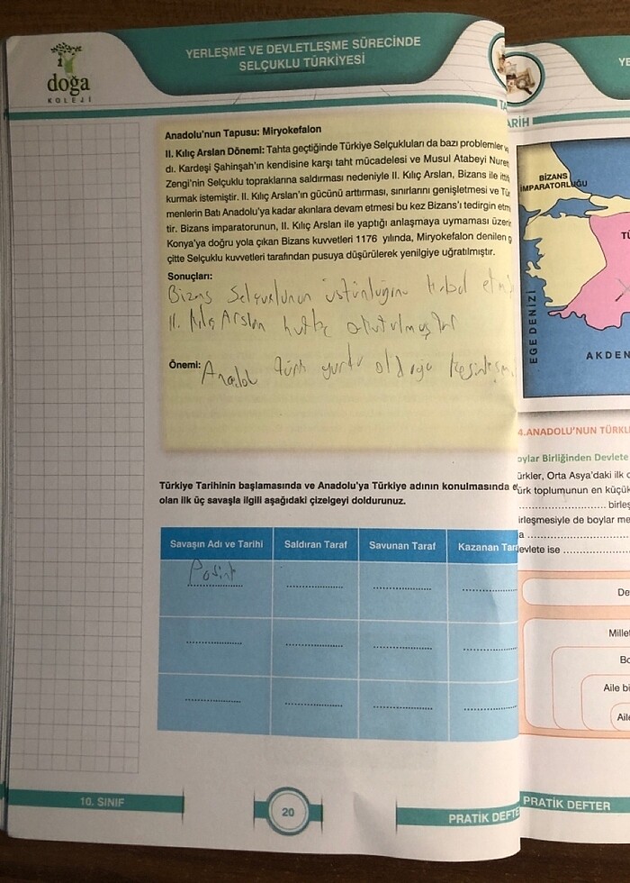 10.sınıf tarih doğa koleji konu anlatımlı - Görsel 5