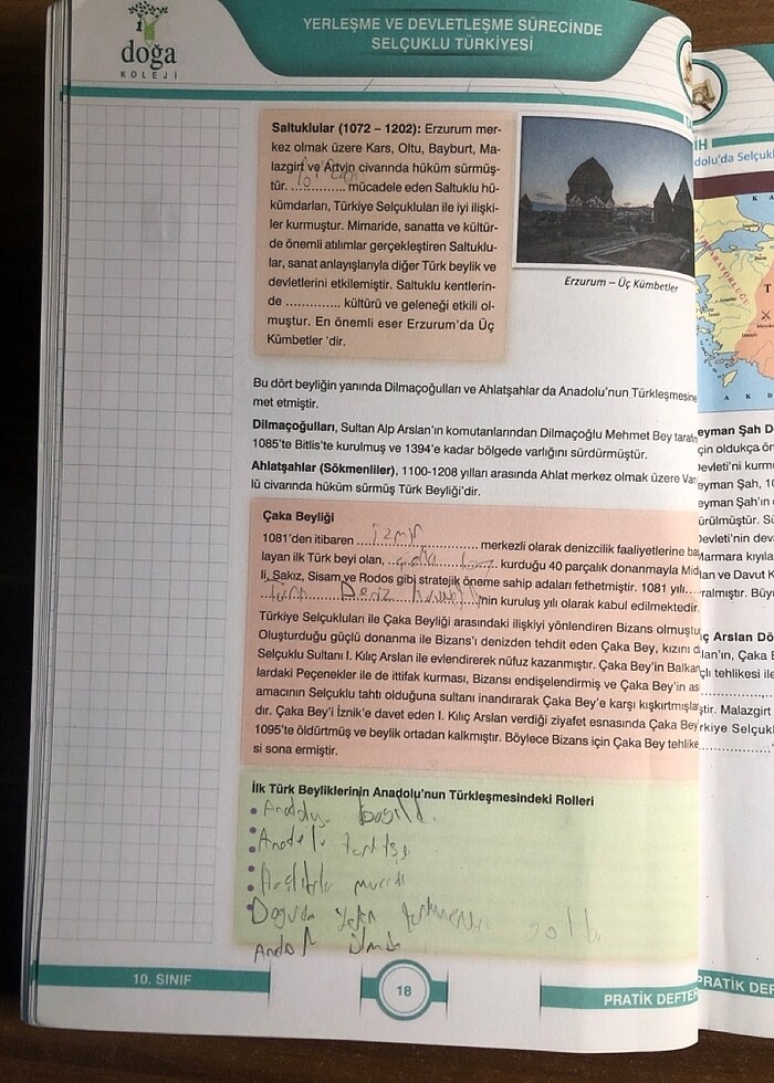 10.sınıf tarih doğa koleji konu anlatımlı - Görsel 4