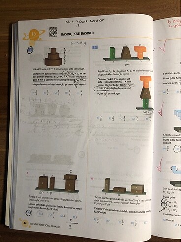 10.sınıf fizik test kitabı - Görsel 3