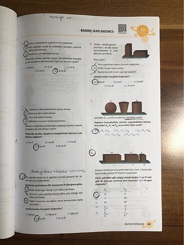 10.sınıf fizik test kitabı - Görsel 2