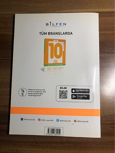 10.sınıf fizik test kitabı - Görsel 6