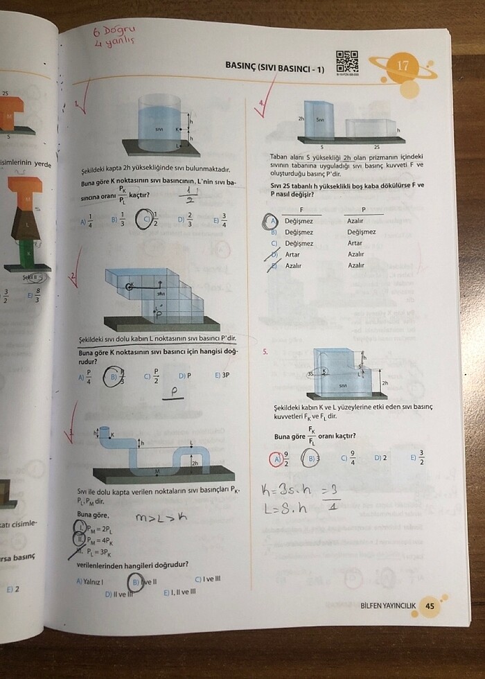 10.sınıf fizik test kitabı - Görsel 4