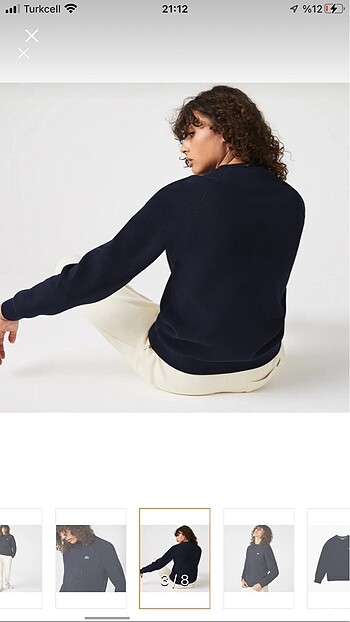 xl Beden Lacoste Orjinaldir