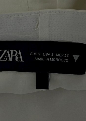ZARA Fularlı Saten Top - Görsel 4