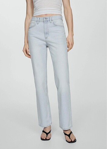 Mango Orta Bel Straight Jean