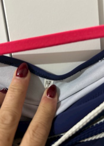 Çizgili Mavi Kadın Bikini takım - Görsel 3