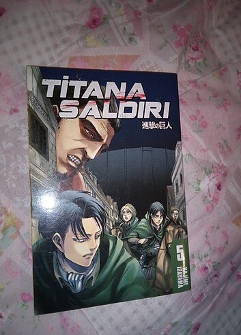  Beden Attack on Titan (Titana saldırı) 3 ve 5.cilt