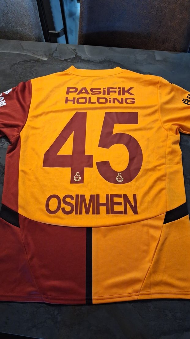 imzalı beş yıldızlı Galatasaray Forma - Görsel 2