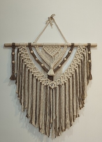 En 70 cm makrome duvar süsü - Görsel 2