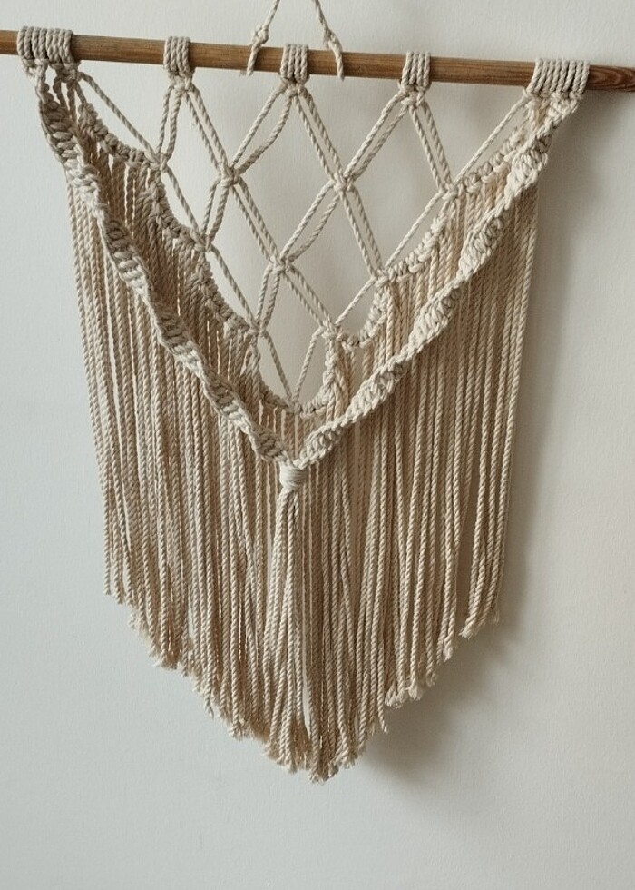 Makrome duvar süsü - Görsel 3