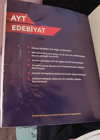 Ayt Edebiyat Eğitim Vadisi Modüler Soru Bankası - Görsel 5