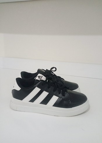 Siyah Beyaz Çizgili Kadın Sneakers