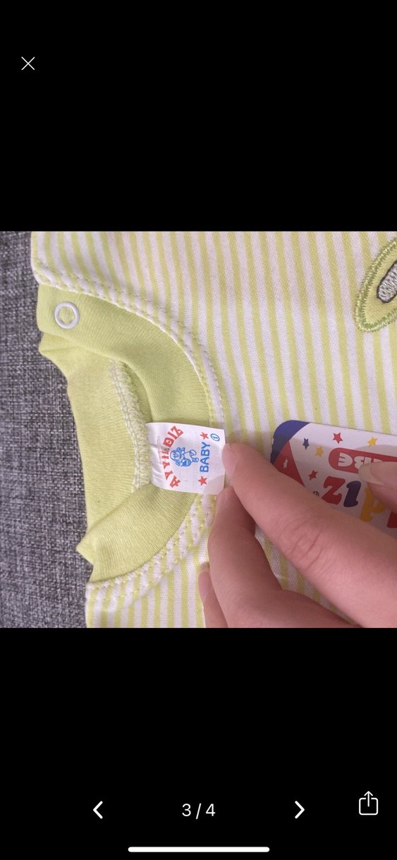 Bebek Yeşil Desenli Uyku Takımı - Görsel 3