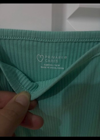 Kız Çocuk Yeşil Piliseli Askılı Tulum - Görsel 4