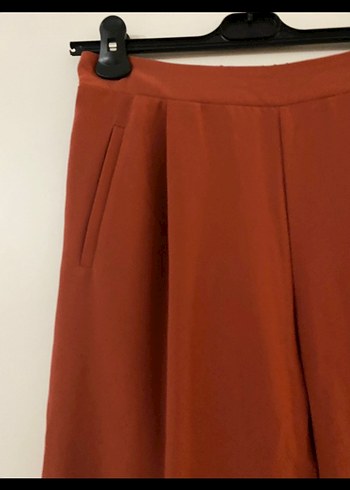 Koton kadın tarçın renk kumaş pantolon - Görsel 2