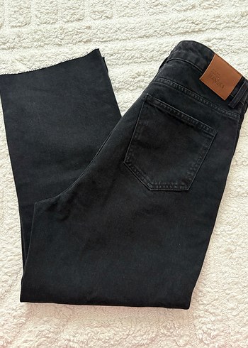 Manuka 1965 Siyah Düz Kesim Denim Pantolon - Görsel 3