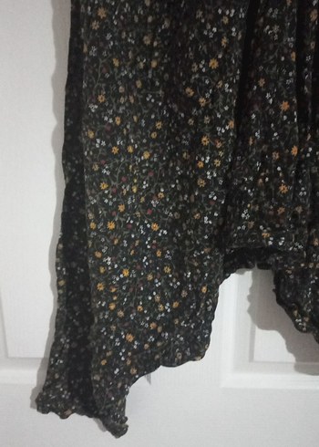 diğer Beden siyah Renk Siyah Batik desenli salvar