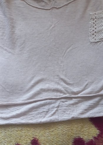 Dantel Detaylı Pamuklu Bluzu - Görsel 4