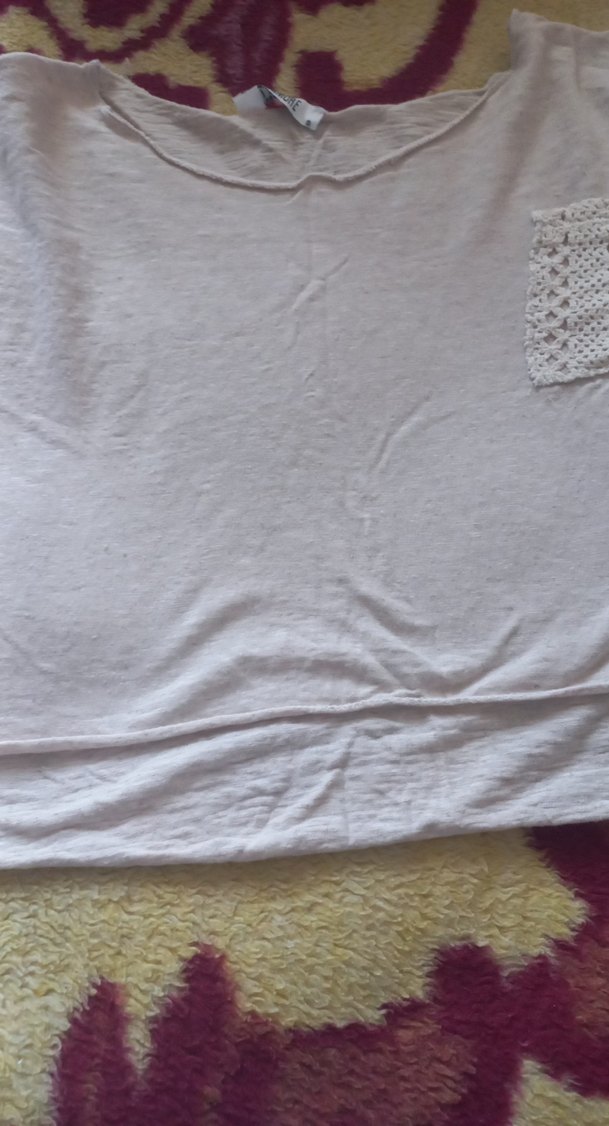 Dantel Detaylı Pamuklu Bluzu - Görsel 4