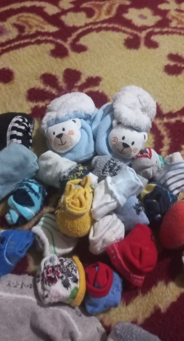 Erkek Çocuk Çok Renkli Çorap Seti   bebek coraplari - Görsel 3