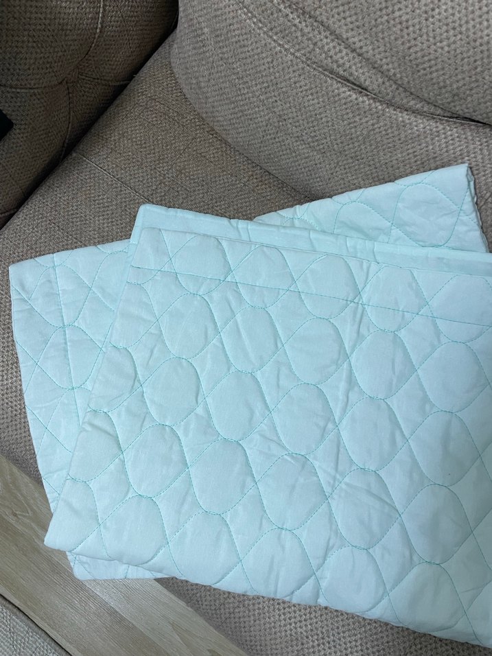 Pastel Mavi Düz Yastık kılıfı - Görsel 2