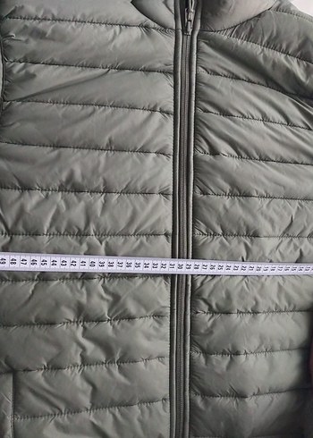 Kadın Gri Kısa Şişme Yelek Fermuarlı - Görsel 11