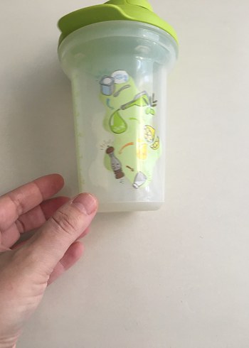 Yeşil Pastel Bebek Biberonu - Görsel 3