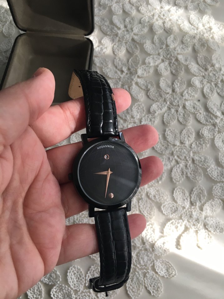 Romanson Siyah Erkek Kol Saati - Görsel 4