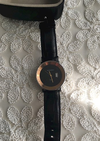 Romanson Siyah Klasik Erkek Kol Saati - Görsel 5