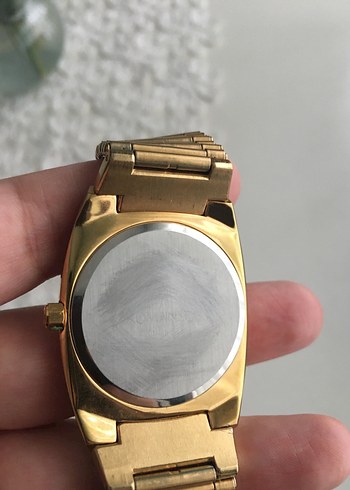 Altın Renk Parlak Kemerli Kadın Saati - Görsel 7