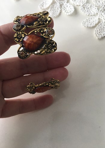 Çiçek Desenli Bohem Kadın Bileklik - Görsel 3