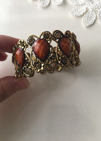 Çiçek Desenli Bohem Kadın Bileklik - Görsel 4