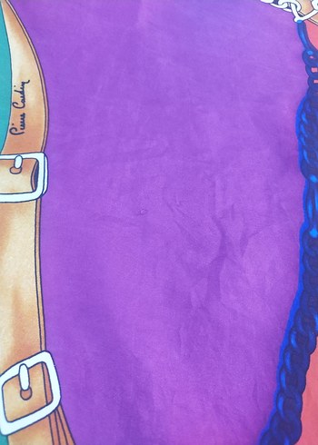 Zincir Detaylı Çok Renkli Kadın Fular - Görsel 6