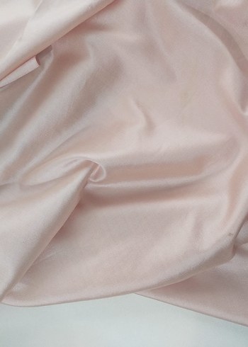 Bej Parlak Kadın Saten Şal - Görsel 6