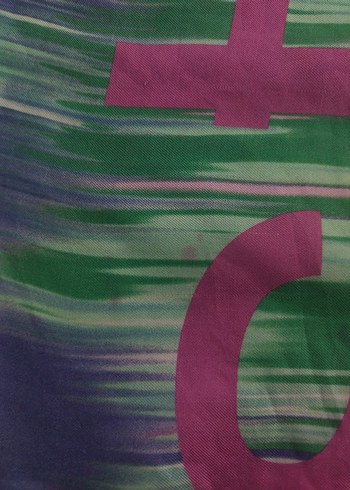 Pastel Çok Renkli Kadın Fular - Görsel 5