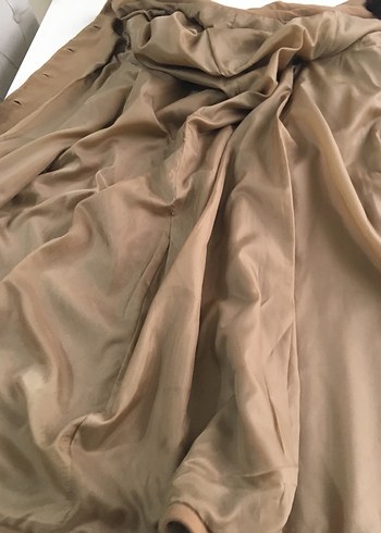 Bej Uzun Kadın Kaban - Görsel 8