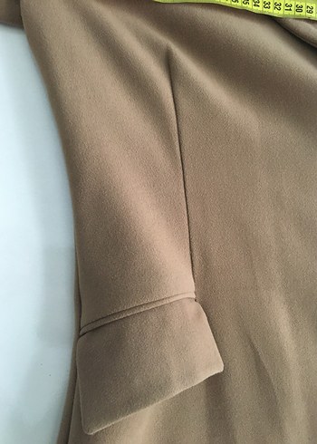 Bej Uzun Kadın Kaban - Görsel 16