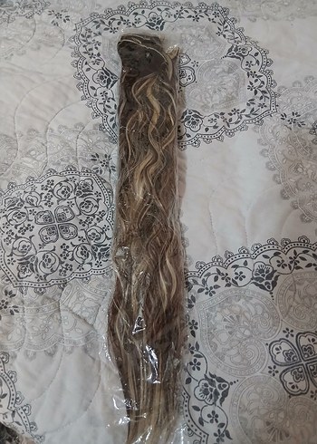 Bej ve Gri çıt çıtlı saç - Görsel 4